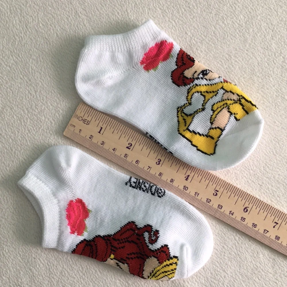 👑🌹New Disney Princess Belle Ankle Socks, Bundle and Save (see below) 🌹👑